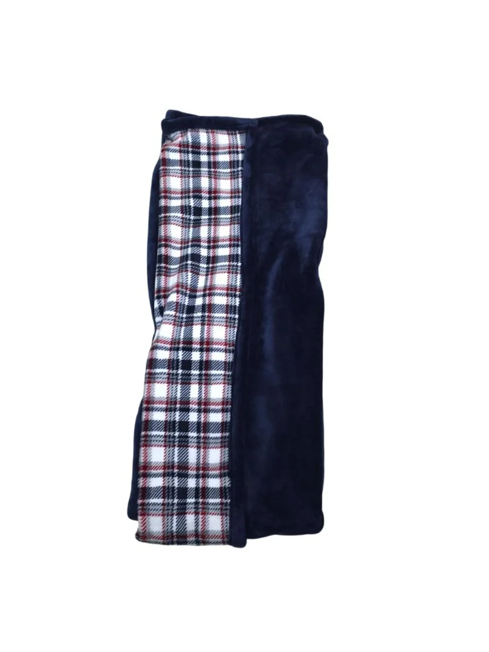 Tommy Hilfiger Reversible Plush Throw Blanket 50x70